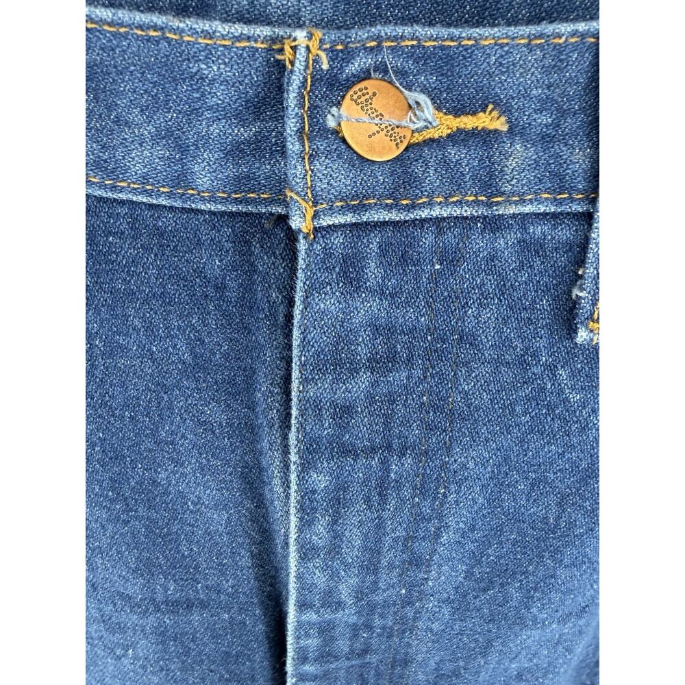 Wrangler Jeans Cowboy Cut Original Fit Men 44x32 Western Light Blue - Picture 4 of 6